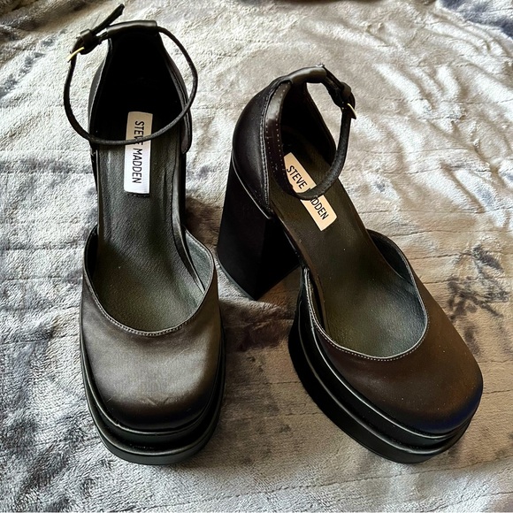 Steve Madden Shoes - Steve Madden Charlize Satin Heels Pumps